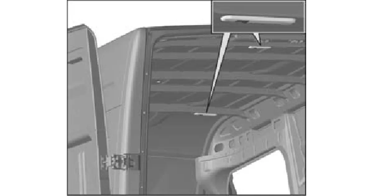 Освещение грузового салона в автомобиле GAZel Next