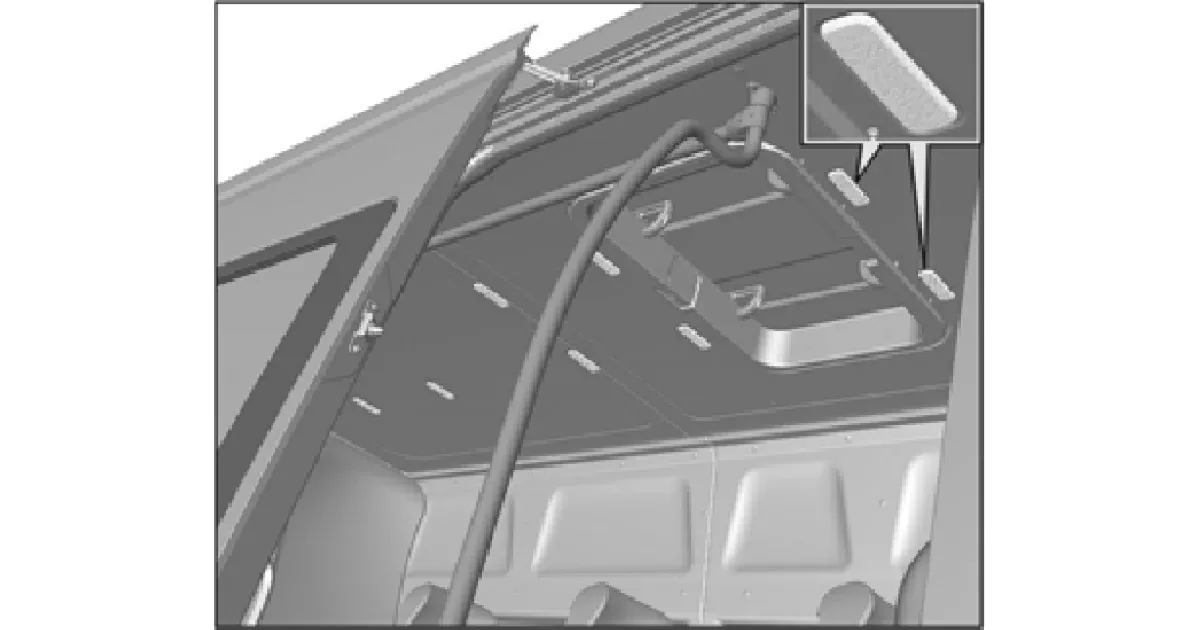 Освещение пассажирского салона автобуса в автомобиле GAZel Next