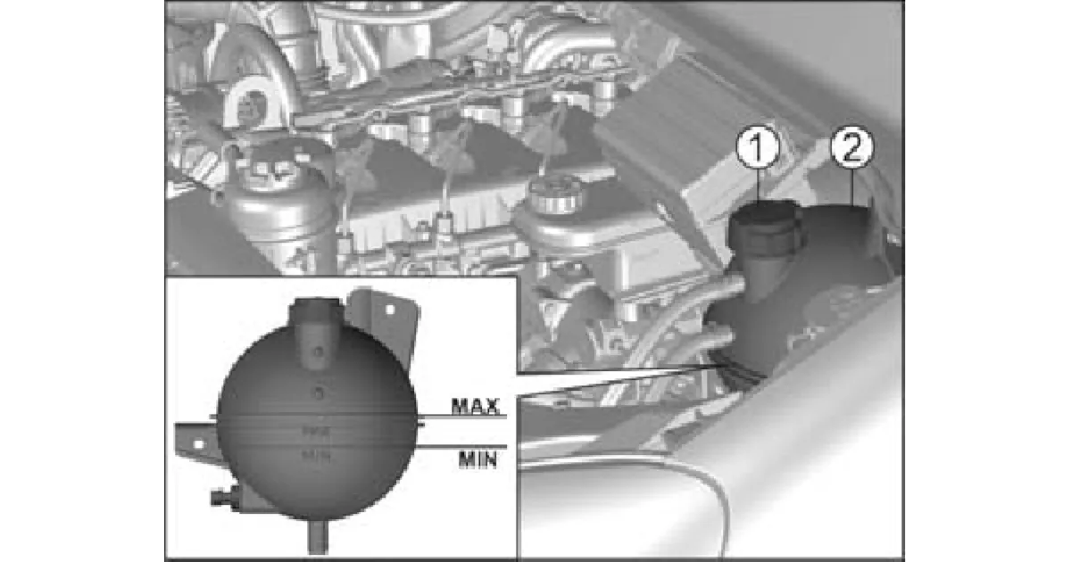 Проверка уровня охлаждающей жидкости в расширительном бачке автомобиля GAZel Next
