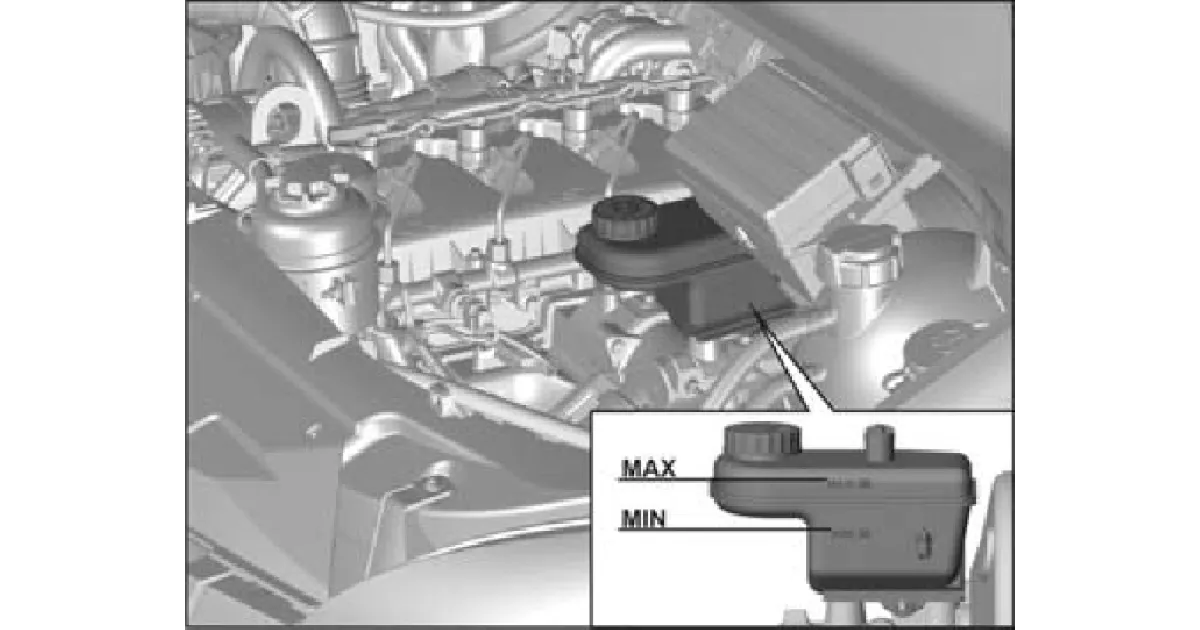 Проверка уровня тормозной жидкости в автомобиле GAZel Next