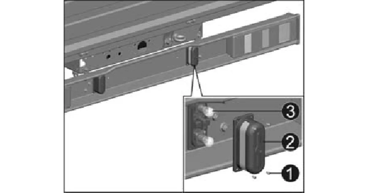 Замена ламп в фонаре освещения номерного знака автомобиля GAZel Next