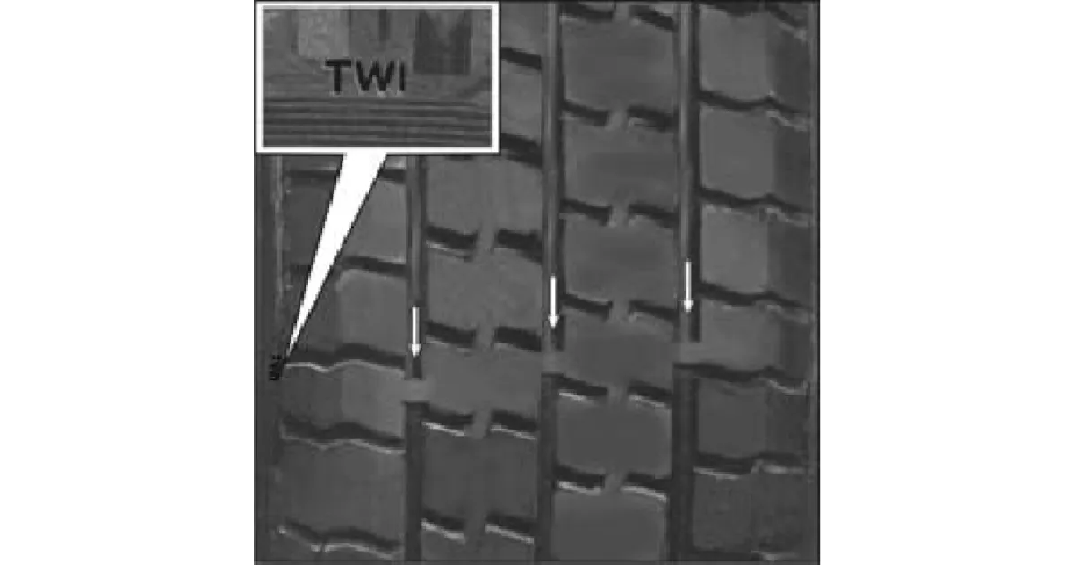 Индикаторы износа шин в автомобиле GAZel Next