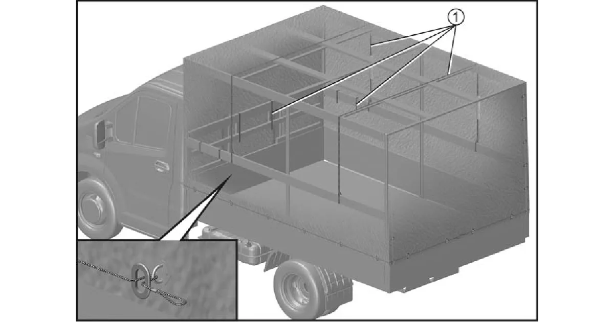 Установка тента на платформу автомобиля GAZel Next