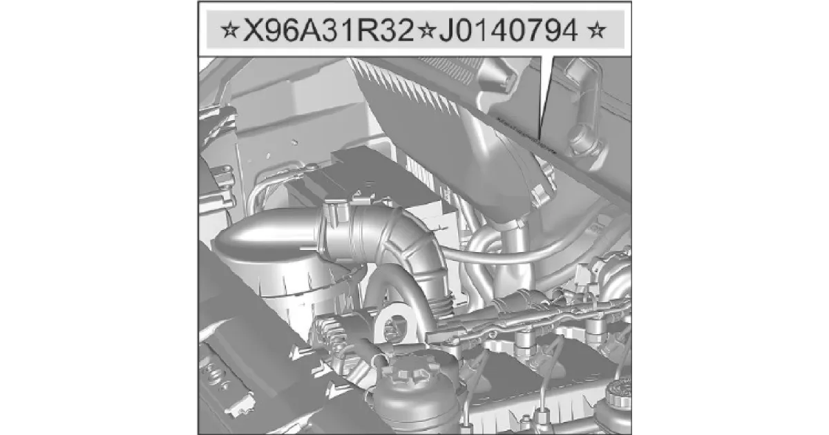 Идентификационный номер ТС (VIN) на автомобилях GAZel Next с цельнометаллическим кузовом и их шасси