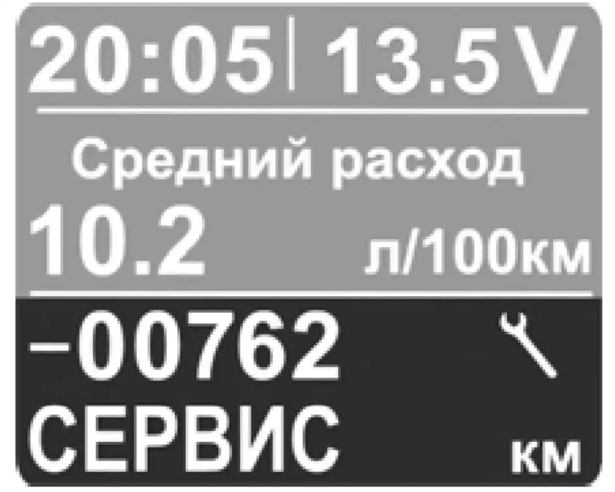 Индикатор технического обслуживания