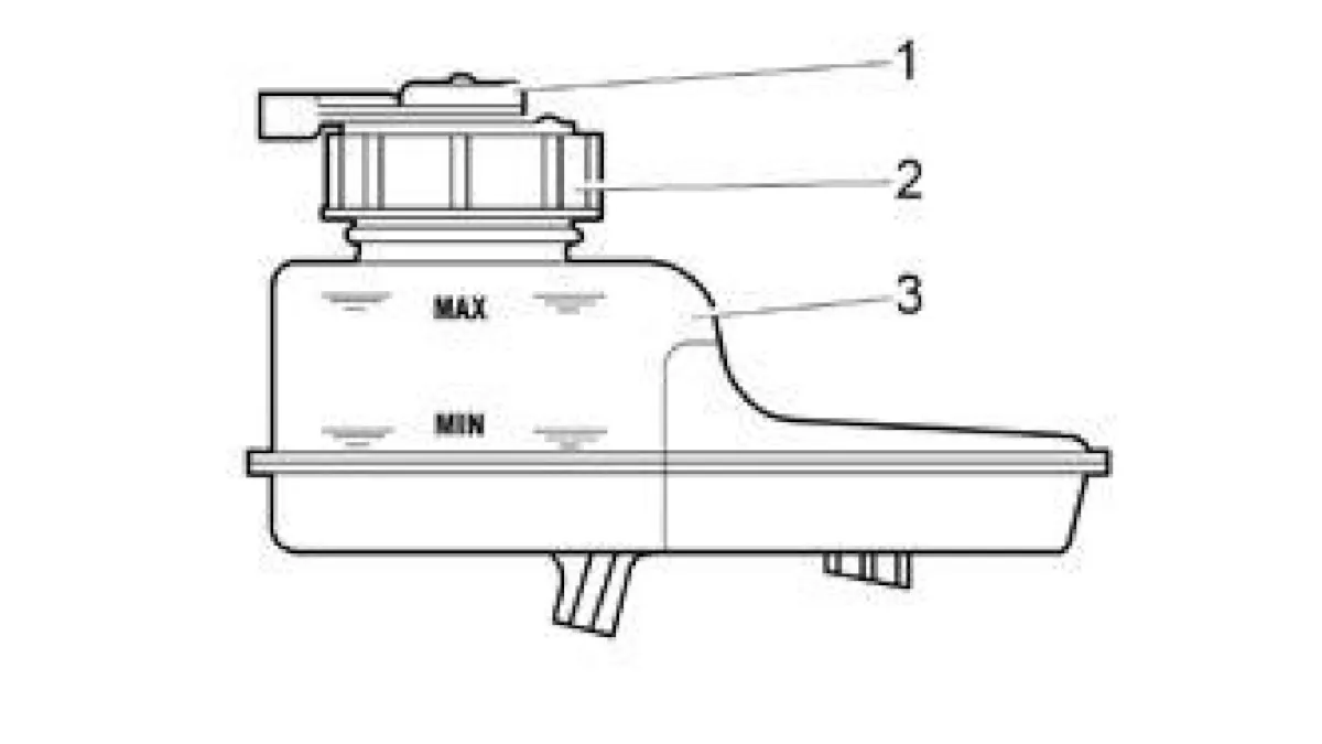 Бачок гидропривода тормозов