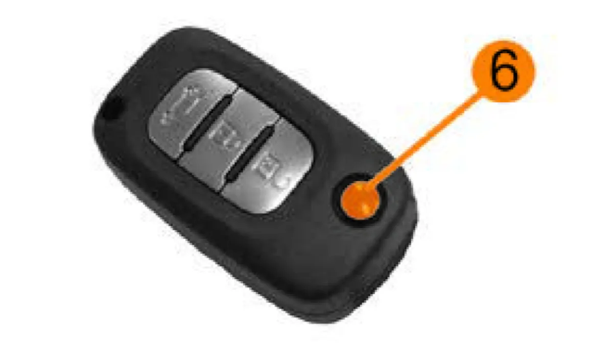 Ключ выключателя зажигания с ПДУ (в вариантном исполнении)