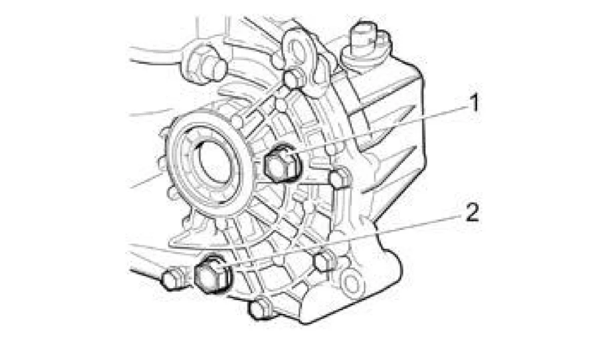 Проверка уровня масла в коробке передач