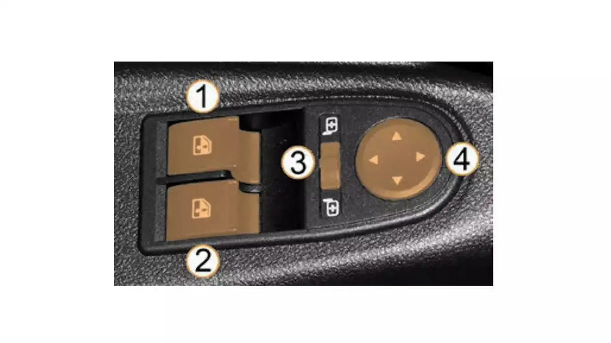 Модуль двери водителя (в вариантном исполнении)