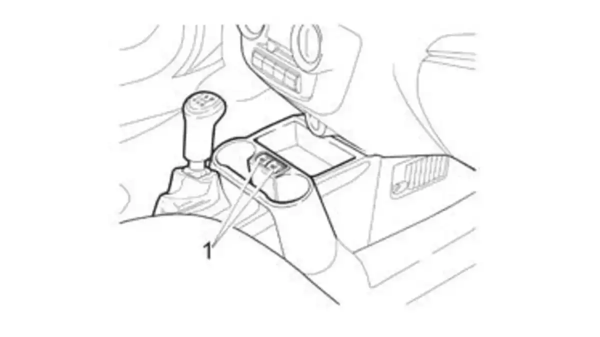 Выключатели обогрева передних сидений
