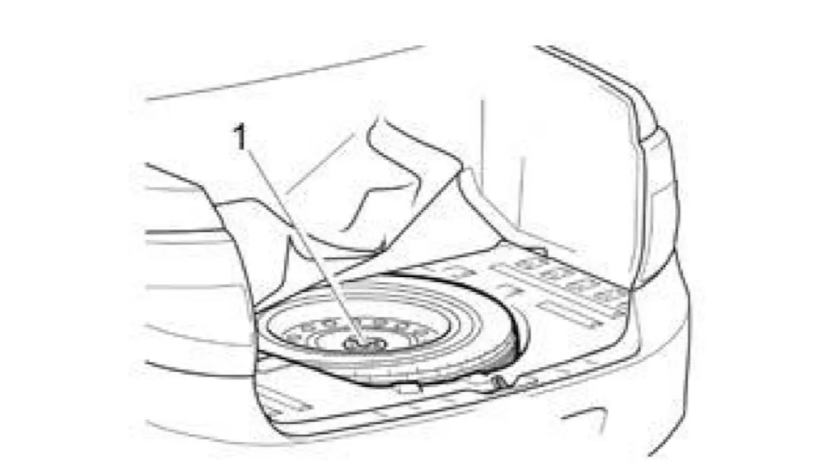 Укладка запасного колеса