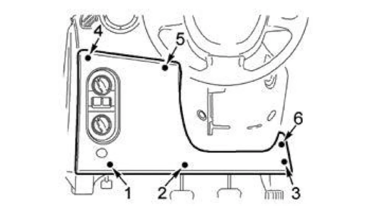 Открывание крышки монтажного блока