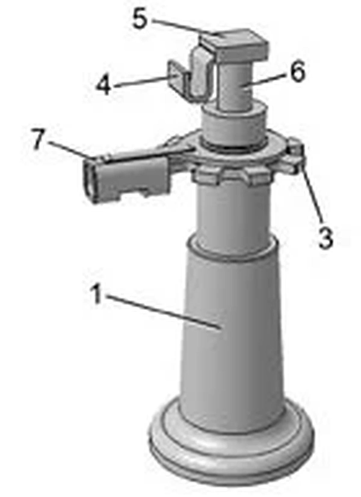 Рис. 50в. Домкрат (в вариантном исполнении)