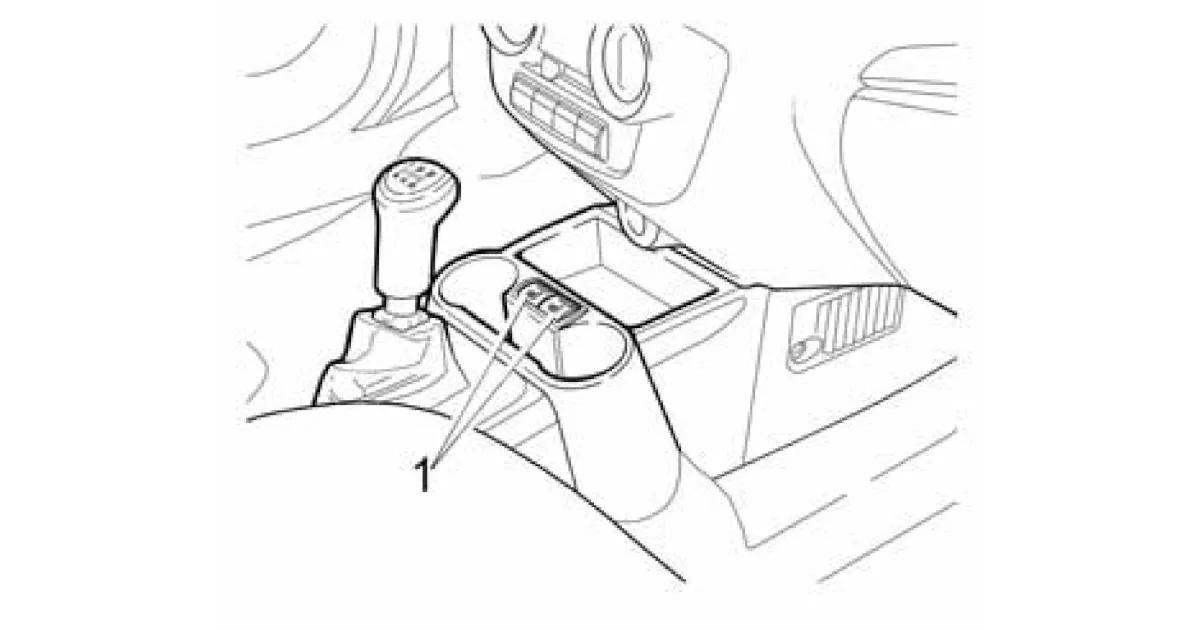 Выключатели обогрева передних сидений
