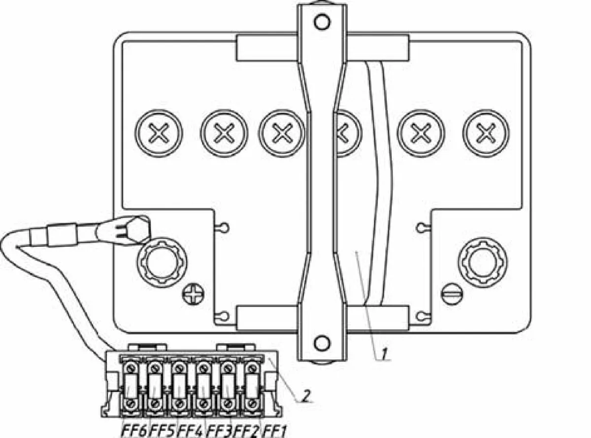 Блок предохранителей моторного отсека