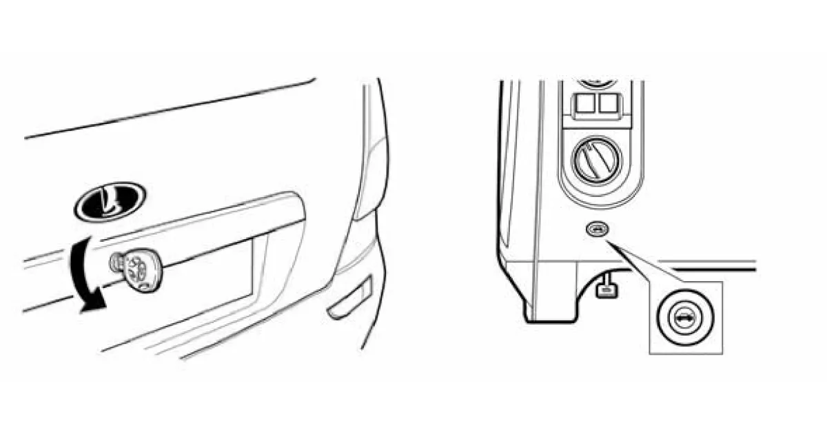 Дверь задка