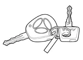 Рис. 1. Ключи для автомобиля LADA Priora