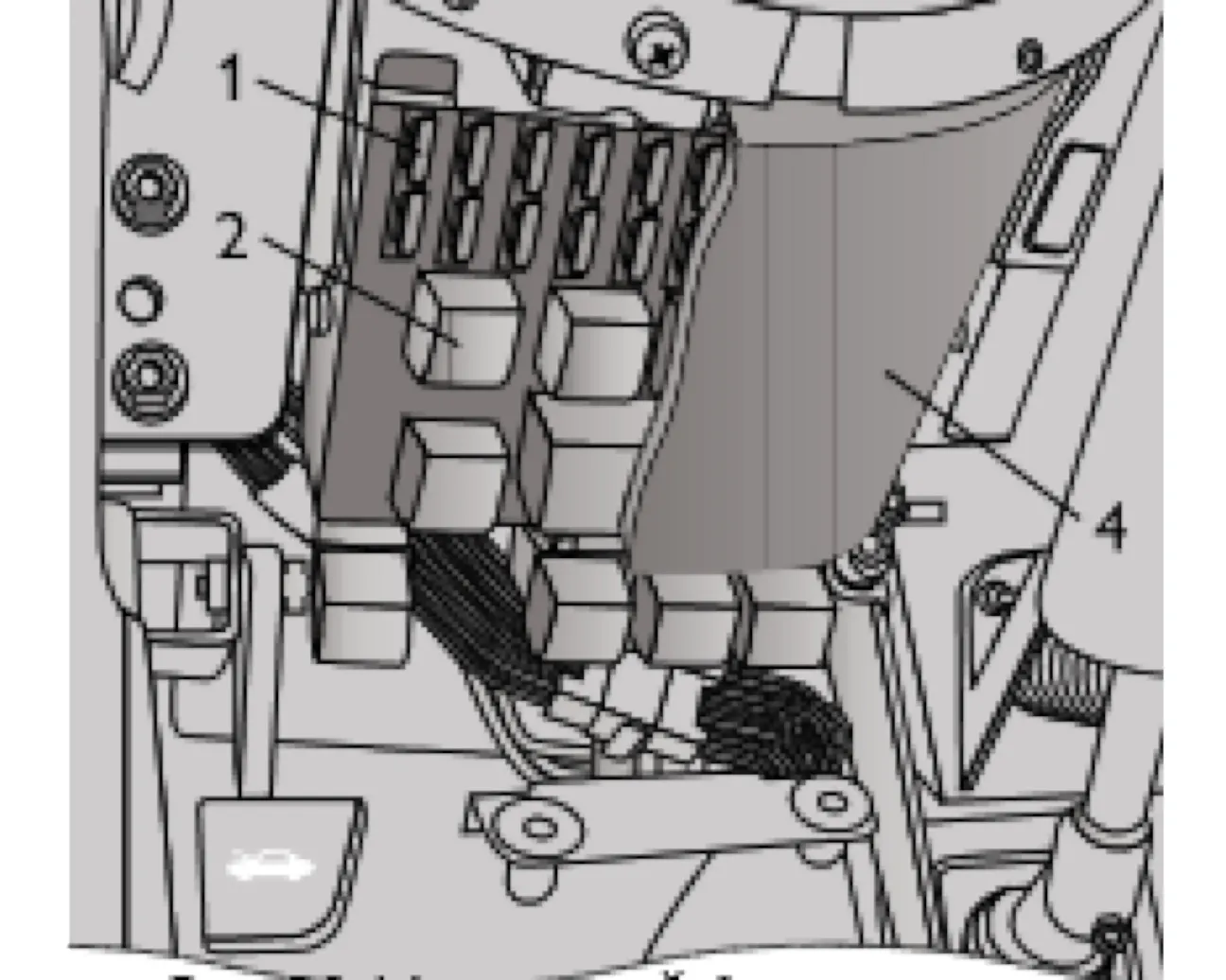 Монтажный блок предохранителей Chevrolet Niva