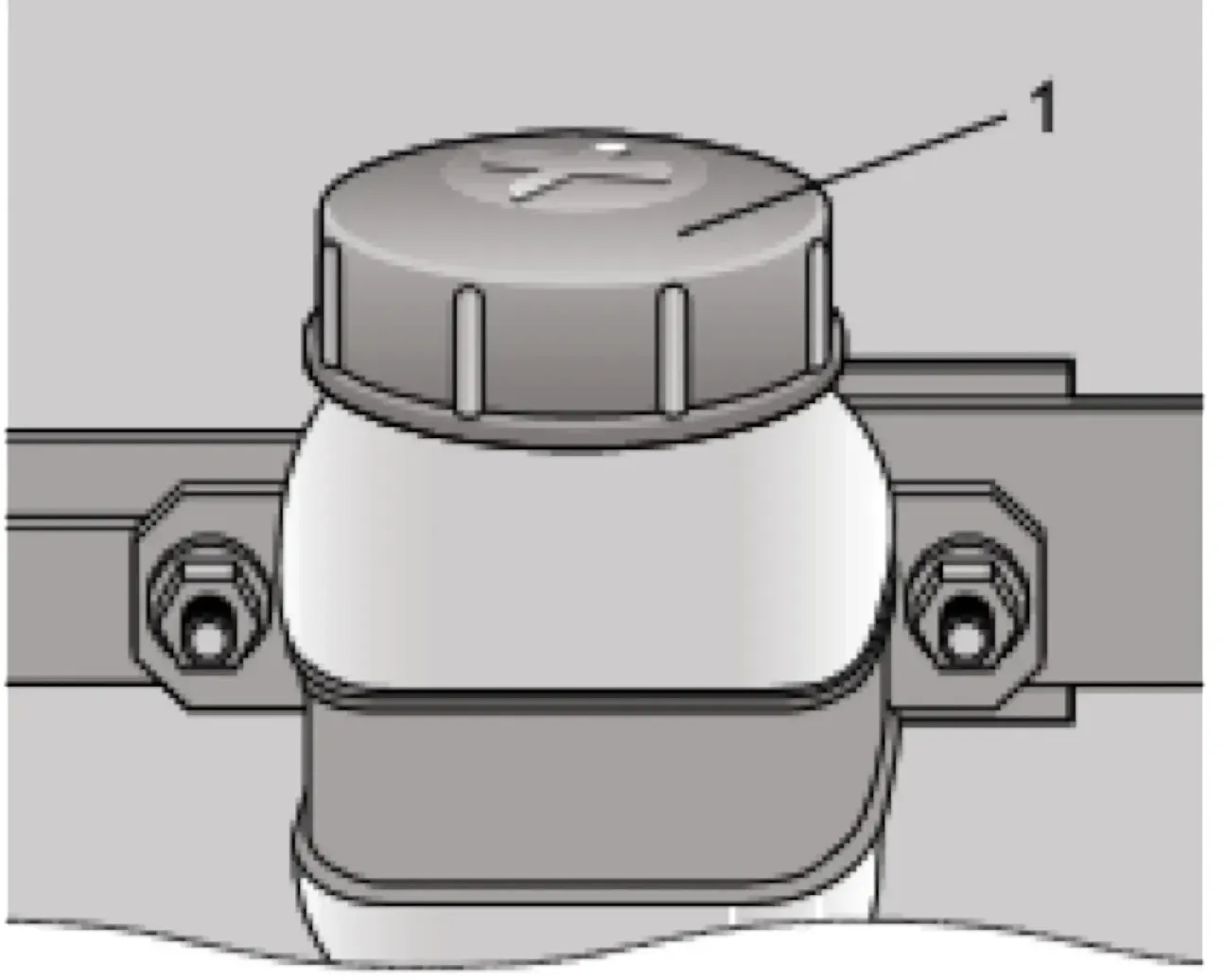 Бачок гидропривода выключения сцепления Chevrolet Niva (рис. 30)