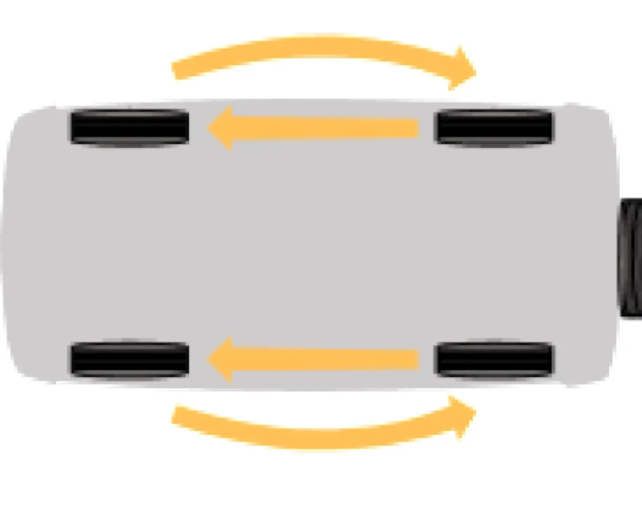 Схема перестановки колёс Chevrolet Niva (рис. 34)