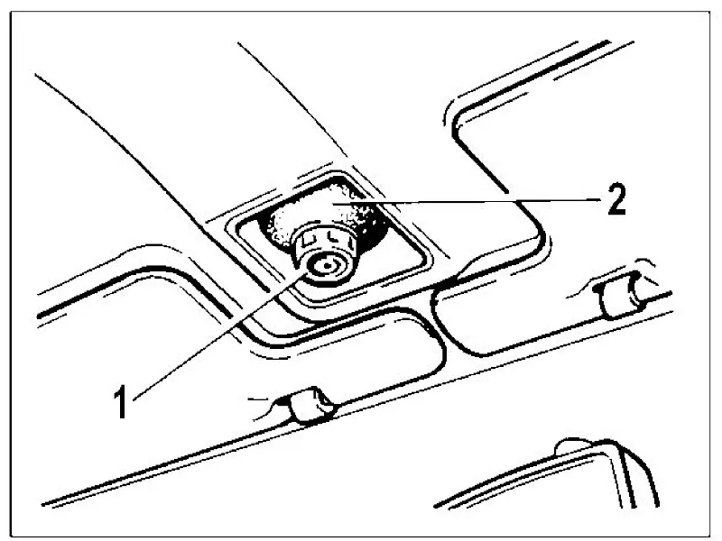 Плафон индивидуального освещения с тубусом регулировки